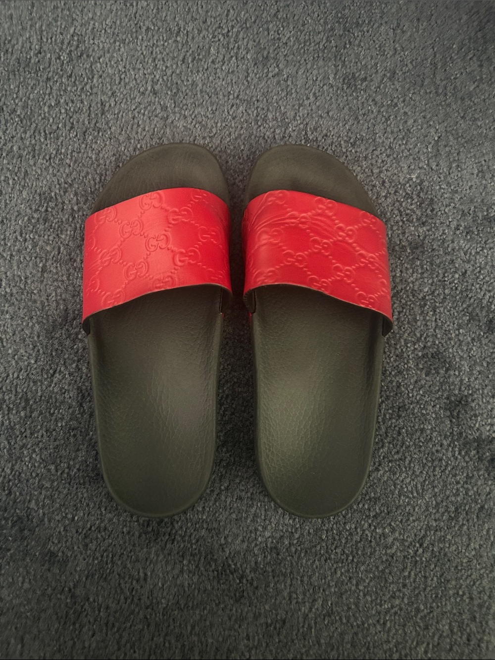 Gucci Signature Hibiscus Red